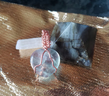Load image into Gallery viewer, Rainbow Fluorite Heart Pendant