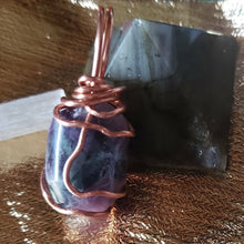 Load image into Gallery viewer, Rainbow Fluorite Pendant
