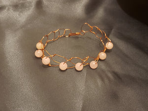 Rose Quartz Beaded bracelet