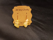 Load image into Gallery viewer, Citrine gemdrop earrings
