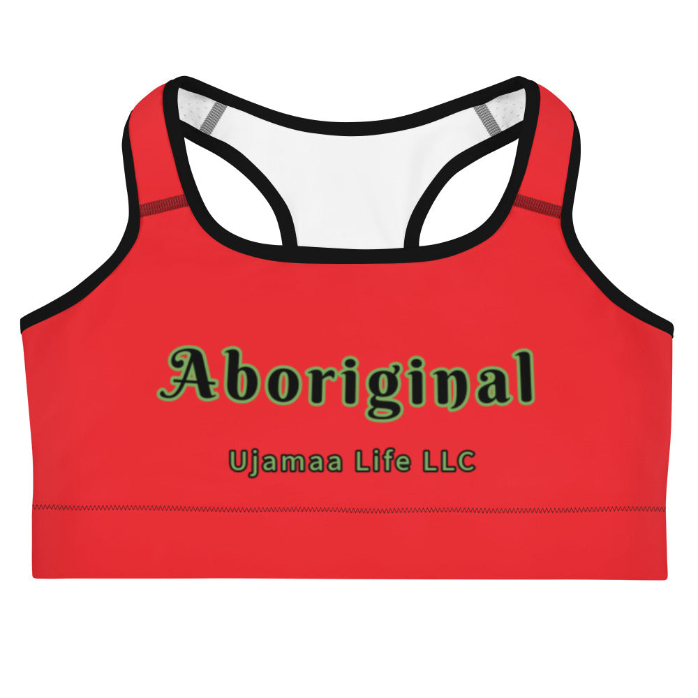 Aboriginal sports bra